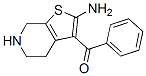 (9ci)-(2-氨基-4,5,6,7-四氫噻吩并[2,3-c]吡啶-3-基)苯基-甲酮結(jié)構(gòu)式_57226-72-9結(jié)構(gòu)式