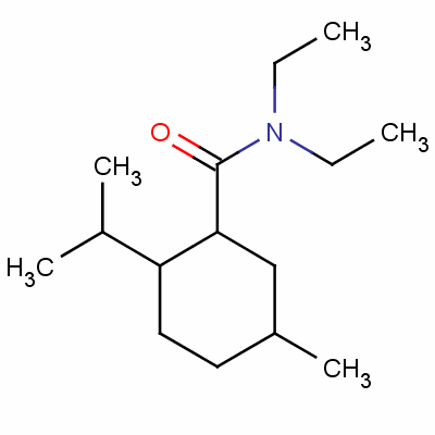 N,n-diethyl-2-isopropyl-5-methylcyclohexanecarboxamideStructure,57233-12-2Structure N,n-diethyl-2-isopropyl-5-methylcyclohexanecarboxamide Structure,57233-12-2Structure