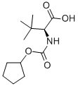 (S)-2-環(huán)戊基氧基羰基氨基-3,3-二甲基丁酸結(jié)構(gòu)式_572924-00-6結(jié)構(gòu)式