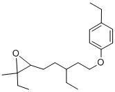 6,7-Epoxy-3-ethyl-1-(4-ethylphenoxy)-7-methylnonaneStructure,57342-02-6Structure 6,7-Epoxy-3-ethyl-1-(4-ethylphenoxy)-7-methylnonane Structure,57342-02-6Structure