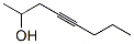 4-辛炔-2-醇結構式_57355-72-3結構式