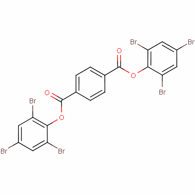 Bis(2,4,6-tribromophenyl) terephthalateStructure,57376-95-1Structure Bis(2,4,6-tribromophenyl) terephthalate Structure,57376-95-1Structure