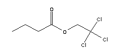 2,2,2-Trichloroethyl butyrateStructure,57392-44-6Structure 2,2,2-Trichloroethyl butyrate Structure,57392-44-6Structure