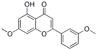 4H-1-benzopyran-4-one,5-hydroxy-7-methoxy-2-(3-methoxyphenyl)-Structure,57396-77-7Structure 4H-1-benzopyran-4-one,5-hydroxy-7-methoxy-2-(3-methoxyphenyl)- Structure,57396-77-7Structure