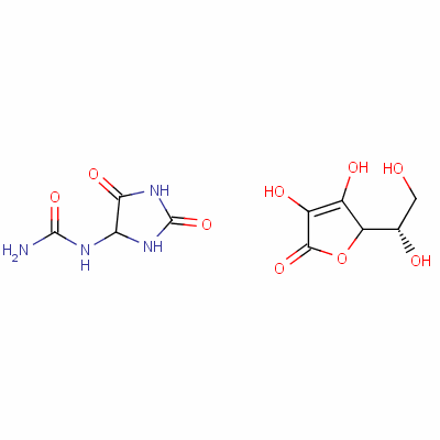 (2,5-Dioxoimidazolidin-4-yl)urea l-ascorbateStructure,57448-83-6Structure (2,5-Dioxoimidazolidin-4-yl)urea l-ascorbate Structure,57448-83-6Structure
