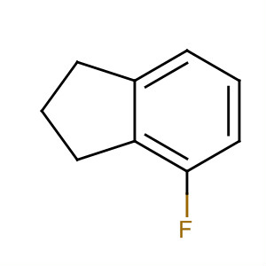 4-氟-2,3-二氫-1H-茚結(jié)構(gòu)式_57526-99-5結(jié)構(gòu)式