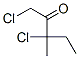 2-Pentanone, 1,3-dichloro-3-methyl-Structure,57539-85-2Structure 2-Pentanone, 1,3-dichloro-3-methyl- Structure,57539-85-2Structure