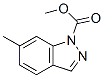 1H-indazole-1-carboxylic acid, 6-methyl-, methyl ester Structure,575474-72-5Structure