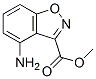 1,2-Benzisoxazole-3-carboxylicacid,4-amino-,methylester(9ci)Structure,57764-44-0Structure 1,2-Benzisoxazole-3-carboxylicacid,4-amino-,methylester(9ci) Structure,57764-44-0Structure