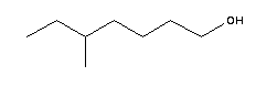 (S)-(+)-5-甲基-1-庚醇結(jié)構(gòu)式_57803-73-3結(jié)構(gòu)式