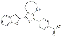 (9ci)-3-(2-苯并呋喃)-1,4,5,6,7,8-六氫-1-(4-硝基苯基)-吡唑并[3,4-b]氮雜卓結(jié)構(gòu)式_578704-16-2結(jié)構(gòu)式