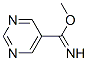 Methyl 5-pyrimidinecarboximidateStructure,57871-19-9Structure Methyl 5-pyrimidinecarboximidate Structure,57871-19-9Structure