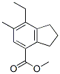 (9ci)-7-乙基-2,3-二氫-6-甲基-1H-茚-4-羧酸甲酯結(jié)構(gòu)式_578721-07-0結(jié)構(gòu)式