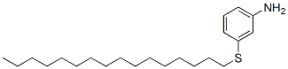 3-(十六基硫代)苯胺結(jié)構(gòu)式_57946-69-7結(jié)構(gòu)式