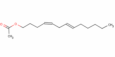 (Z,e)-trideca-4,7-dien-1-yl acetateStructure,57981-60-9Structure (Z,e)-trideca-4,7-dien-1-yl acetate Structure,57981-60-9Structure