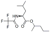 N-(trifluoroacetyl)-l-leucine 1-methylbutyl esterStructure,57983-42-3Structure N-(trifluoroacetyl)-l-leucine 1-methylbutyl ester Structure,57983-42-3Structure