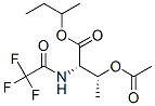O-乙?；?n-(三氟乙酰基)-l-蘇氨酸 1-甲基丙酯結(jié)構(gòu)式_57983-71-8結(jié)構(gòu)式