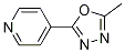 2-Methyl-5-(pyridin-4-yl)-1,3,4-oxadiazoleStructure,58022-65-4Structure 2-Methyl-5-(pyridin-4-yl)-1,3,4-oxadiazole Structure,58022-65-4Structure