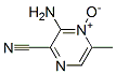 Pyrazinecarbonitrile,3-amino-5-methyl-,4-oxide (9ci)Structure,58091-69-3Structure Pyrazinecarbonitrile,3-amino-5-methyl-,4-oxide (9ci) Structure,58091-69-3Structure