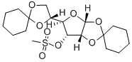 1,2:5,6-Di-o-cyclohexylidene-3-o-methylsulfonyl-alpha-d-allofuranoseStructure,58109-18-5Structure 1,2:5,6-Di-o-cyclohexylidene-3-o-methylsulfonyl-alpha-d-allofuranose Structure,58109-18-5Structure