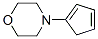 4-(1,3-Cyclopentadien-1-yl)morpholineStructure,58193-85-4Structure 4-(1,3-Cyclopentadien-1-yl)morpholine Structure,58193-85-4Structure