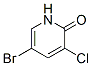 5-Bromo-3-chloro-2-pyridinoneStructure,58236-20-7Structure 5-Bromo-3-chloro-2-pyridinone Structure,58236-20-7Structure