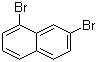 1,7-二溴萘結構式_58258-65-4結構式