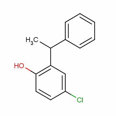 Dl-4-chloro-2-(alpha-methylbenzyl)phenolStructure,5828-70-6Structure Dl-4-chloro-2-(alpha-methylbenzyl)phenol Structure,5828-70-6Structure