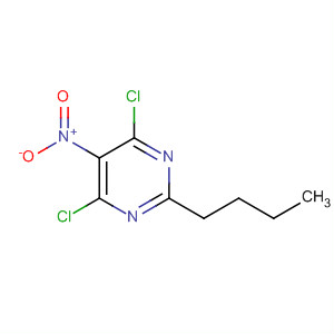 2-Butyl-4,6-dichloro-5-nitropyrimidineStructure,58289-15-9Structure 2-Butyl-4,6-dichloro-5-nitropyrimidine Structure,58289-15-9Structure