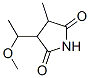 3-(1-Methoxyethyl)-4-methyl-2,5-pyrrolidinedioneStructure,58467-32-6Structure 3-(1-Methoxyethyl)-4-methyl-2,5-pyrrolidinedione Structure,58467-32-6Structure