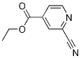 2-氰基異煙酸乙酯結(jié)構(gòu)式_58481-14-4結(jié)構(gòu)式