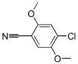 4-Chloro-2,5-dimethoxybenzonitrileStructure,58543-89-8Structure 4-Chloro-2,5-dimethoxybenzonitrile Structure,58543-89-8Structure