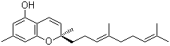 (2R)-2-[(3E)-4,8-二甲基-3,7-壬二烯-1-基]-2,7-二甲基-2H-1-苯并吡喃-5-醇結(jié)構(gòu)式_585534-03-8結(jié)構(gòu)式