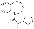 1H-1-benzazepine-1-carboxamide,n-cyclopentyl-2,3,4,5-tetrahydro-(9ci)Structure,585574-69-2Structure 1H-1-benzazepine-1-carboxamide,n-cyclopentyl-2,3,4,5-tetrahydro-(9ci) Structure,585574-69-2Structure