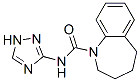 1H-1-benzazepine-1-carboxamide,2,3,4,5-tetrahydro-n-1h-1,2,4-triazol-3-yl-Structure,585577-25-9Structure 1H-1-benzazepine-1-carboxamide,2,3,4,5-tetrahydro-n-1h-1,2,4-triazol-3-yl- Structure,585577-25-9Structure