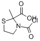 2-Thiazolidinecarboxylic acid,3-(chlorocarbonyl)-2-methyl-(9ci)Structure,58570-41-5Structure 2-Thiazolidinecarboxylic acid,3-(chlorocarbonyl)-2-methyl-(9ci) Structure,58570-41-5Structure
