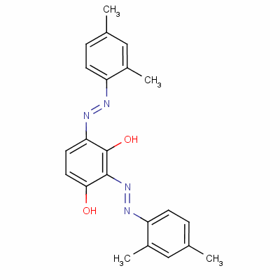 2,4-Bis(2,4-xylylazo)resorcinolStructure,5863-44-5Structure 2,4-Bis(2,4-xylylazo)resorcinol Structure,5863-44-5Structure