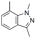 1,3,7-三甲基-1H-吲唑結(jié)構(gòu)式_58706-37-9結(jié)構(gòu)式