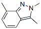 2,3,7-三甲基-2H-吲唑結(jié)構(gòu)式_58706-38-0結(jié)構(gòu)式