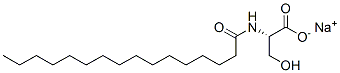 N-十六碳酰-L-絲氨酸鈉結(jié)構(gòu)式_58725-46-5結(jié)構(gòu)式