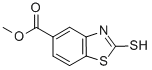 5-Benzothiazolecarboxylicacid,2,3-dihydro-2-thioxo-,methylester(9ci)Structure,58759-67-4Structure 5-Benzothiazolecarboxylicacid,2,3-dihydro-2-thioxo-,methylester(9ci) Structure,58759-67-4Structure