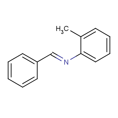 N-benzylidene-o-toluidineStructure,5877-55-4Structure N-benzylidene-o-toluidine Structure,5877-55-4Structure