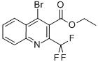 Methyl 4-bromo-2-(trifluoromethyl)quinoline-3-carboxylateStructure,587886-19-9Structure Methyl 4-bromo-2-(trifluoromethyl)quinoline-3-carboxylate Structure,587886-19-9Structure