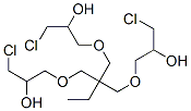 1,1,1-Tris(3-chloro-2-hydroxypropoxymethyl)propaneStructure,58830-06-1Structure 1,1,1-Tris(3-chloro-2-hydroxypropoxymethyl)propane Structure,58830-06-1Structure