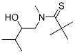 Propanethioamide,n-(2-hydroxy-3-methylbutyl)-n,2,2-trimethyl-Structure,58832-29-4Structure Propanethioamide,n-(2-hydroxy-3-methylbutyl)-n,2,2-trimethyl- Structure,58832-29-4Structure