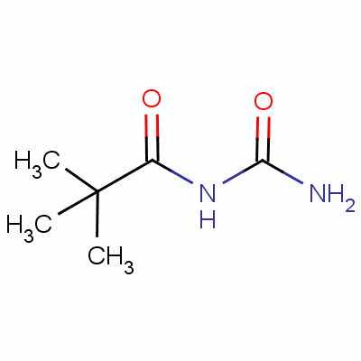 N-(aminocarbonyl)-2,2-dimethylpropionamideStructure,58850-86-5Structure N-(aminocarbonyl)-2,2-dimethylpropionamide Structure,58850-86-5Structure