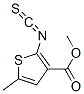 3-Thiophenecarboxylicacid,2-isothiocyanato-5-methyl-,methylester(9ci)Structure,588675-85-8Structure 3-Thiophenecarboxylicacid,2-isothiocyanato-5-methyl-,methylester(9ci) Structure,588675-85-8Structure