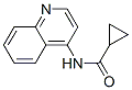Cyclopropanecarboxamide,n-4-quinolinyl-(9ci)Structure,588679-96-3Structure Cyclopropanecarboxamide,n-4-quinolinyl-(9ci) Structure,588679-96-3Structure