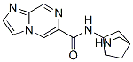 N-(2-氮雜雙環(huán)[2.2.1]庚-6-基)咪唑并[1,2-a]吡嗪-6-甲酰胺結(jié)構(gòu)式_588725-89-7結(jié)構(gòu)式