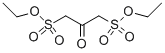 Acetonedisulfonic acid diethyl esterStructure,58886-70-7Structure Acetonedisulfonic acid diethyl ester Structure,58886-70-7Structure